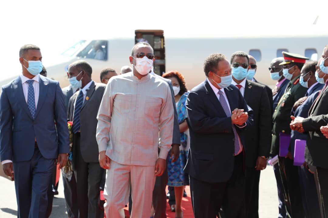 Sudan’s PM arrives in Ethiopia to discuss ‘security matters’