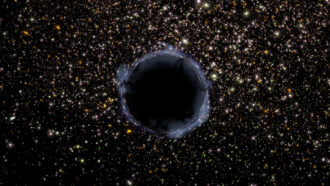 A celestial loner might be the first known rogue black hole